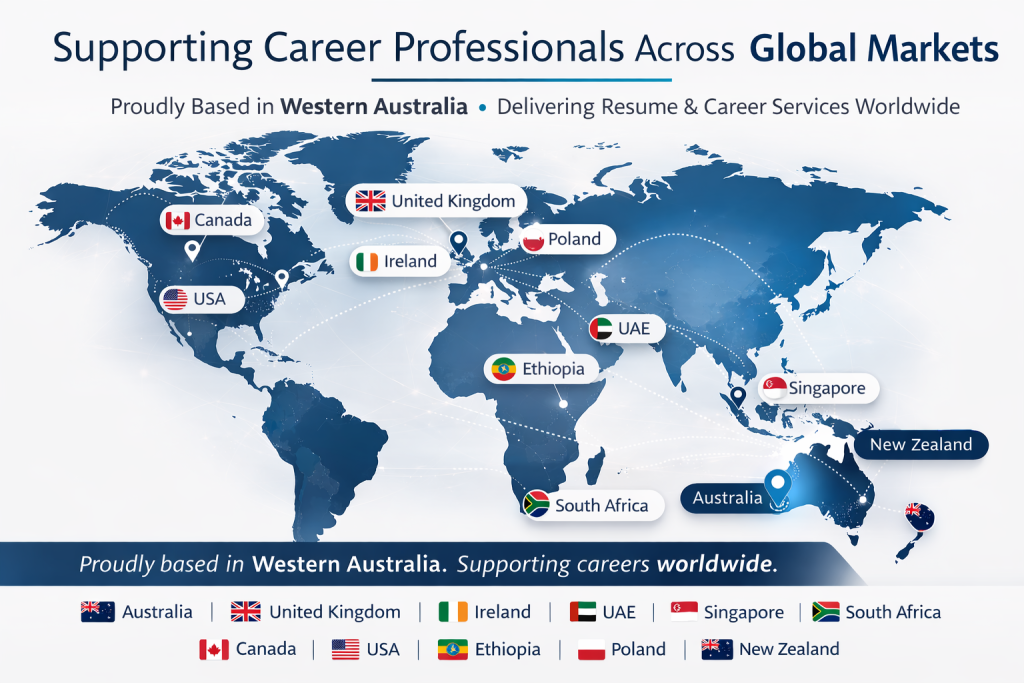 OUR PROCESS1. Understand Your BackgroundWe take the time to understand your experience and goals.2. Build Your DocumentsWe create tailored, ATS-compliant documents aligned to your target roles.3. Position You for SuccessWe ensure your application stands out in a competitive market.